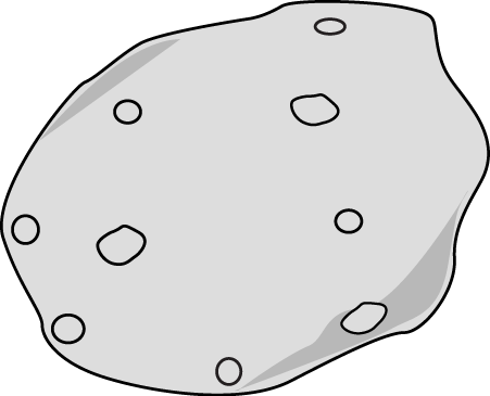 . Asteroid clipart