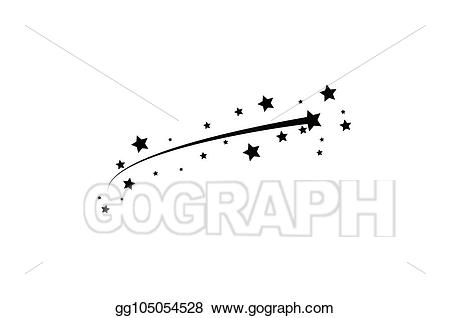 asteroid clipart comet star
