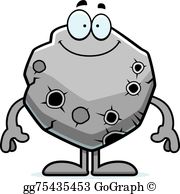 Clip art royalty free. Asteroid clipart comic
