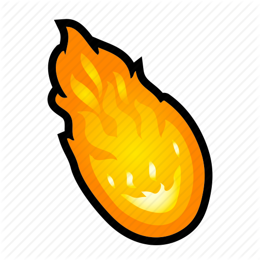 Cartoon Fireball Clipart - Geraldin hocisneiros