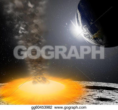 Pinart royalty free stock. Asteroid clipart flaming