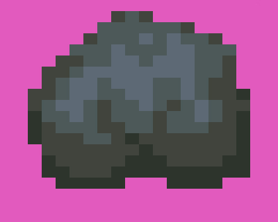 asteroid clipart pixelated