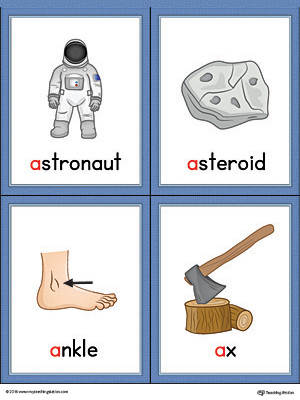 Asteroid clipart printable. Letter a words and