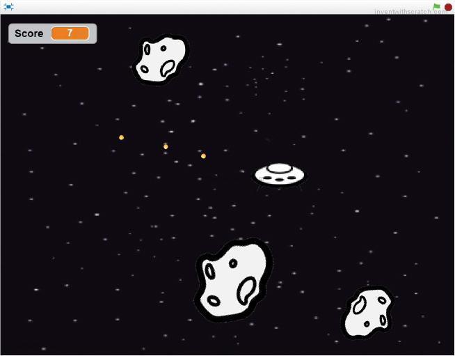 asteroid clipart scratch
