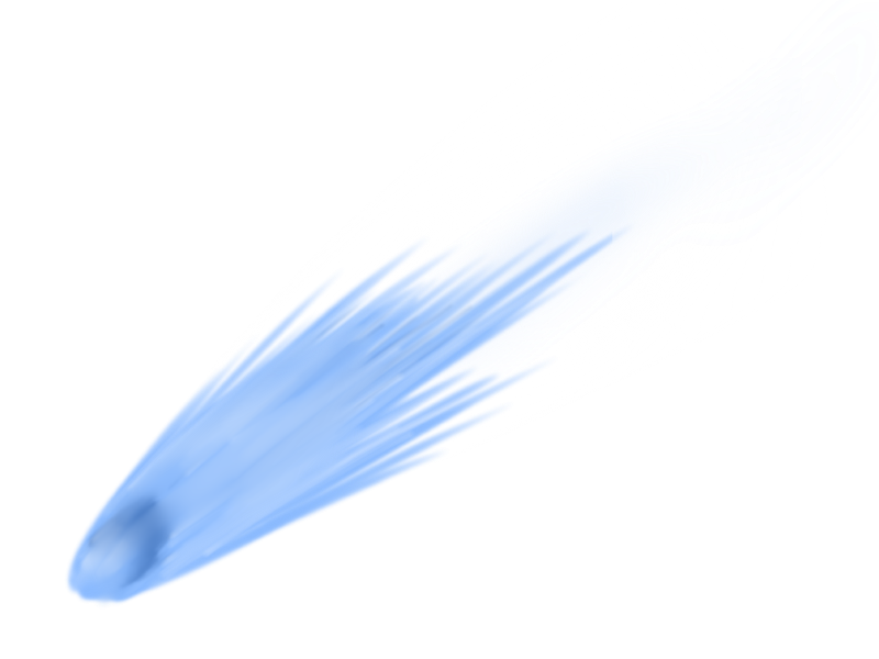 Comet png image mart. Meteor clipart transparent background