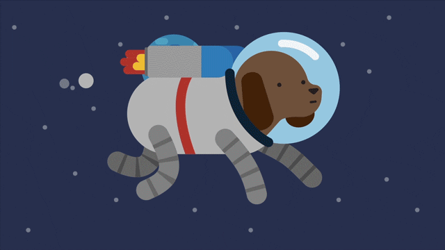 astronaut clipart animation