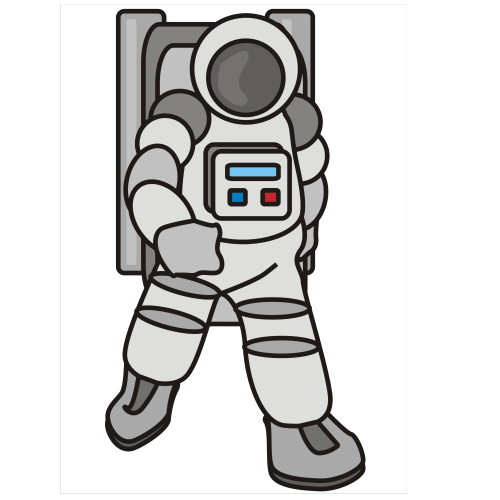 astronaut clipart clear background