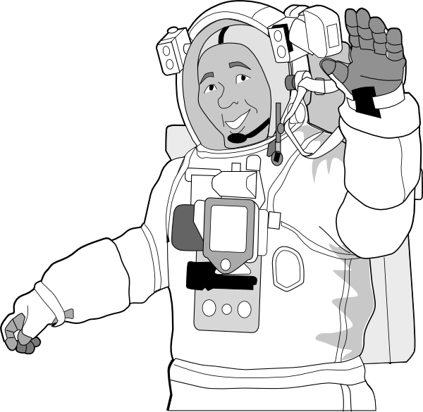 suit clipart astronaut