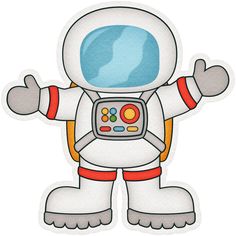 Astronaut clipart moon. Little girl illustrations pinterest
