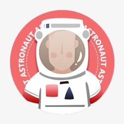 astronaut clipart occupation