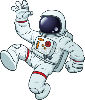 astronaut clipart outer space