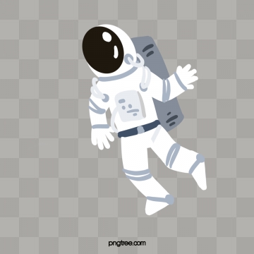 astronaut clipart side view