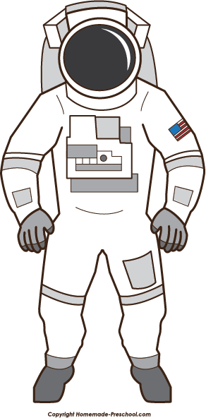 astronaut clipart space suit