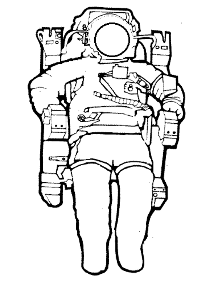 Astronaut clipart template, Astronaut template Transparent FREE for