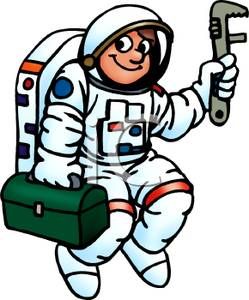 Astronaut clipart tool. Animated clip art an