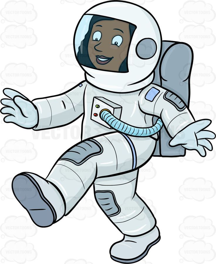 astronaut clipart walking