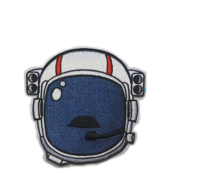 Moustache patch limited edition. Astronaut helmet png