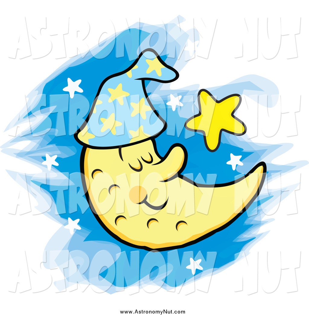 astronomy clipart crescent moon