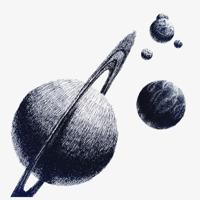 Astronomy clipart galaxy. Hand painted planet planets