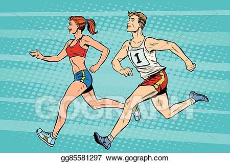athlete clipart athletic person