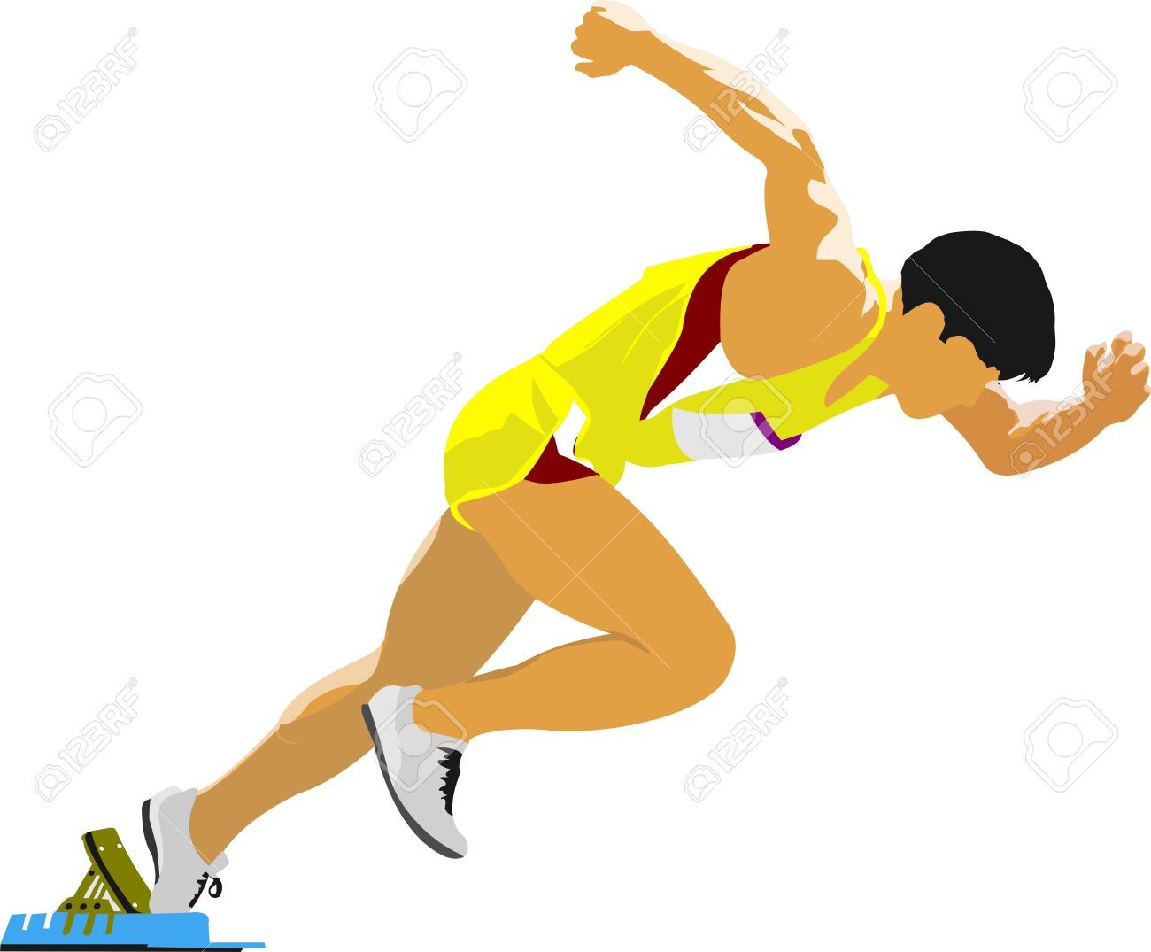athlete clipart athletics