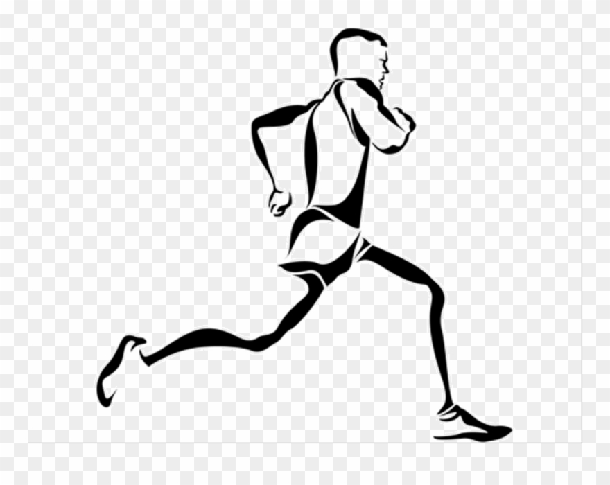athlete clipart drawing
