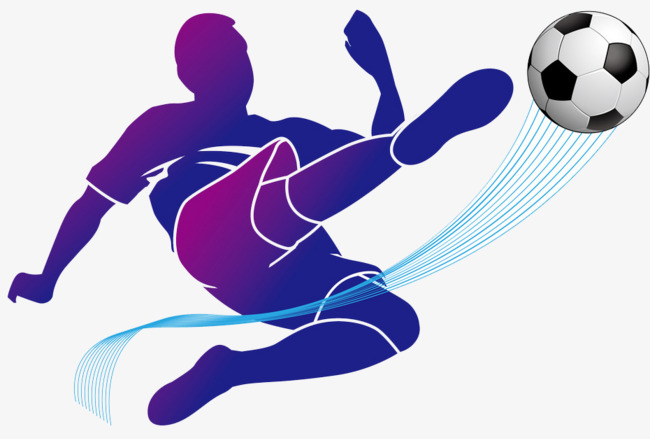 Athlete clipart football. Blue player cartoon png