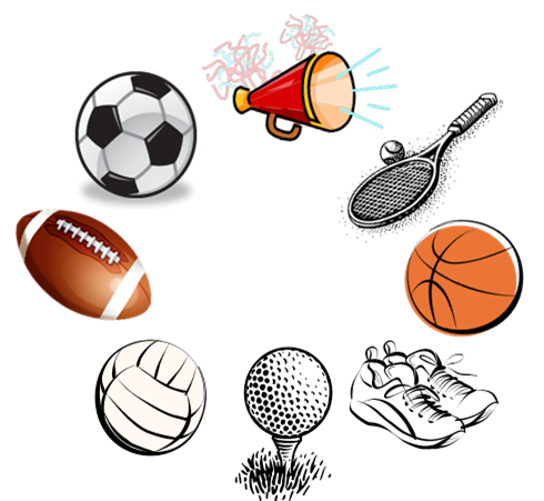 Athletic department receives a. Athlete clipart school sport