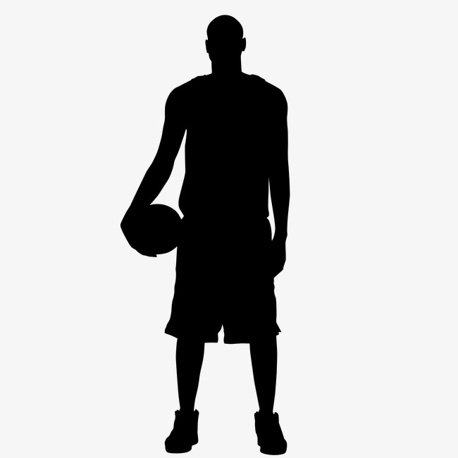 Athlete clipart silhouette. Bryant basketball sports icon