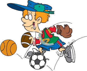 athletic clipart animated