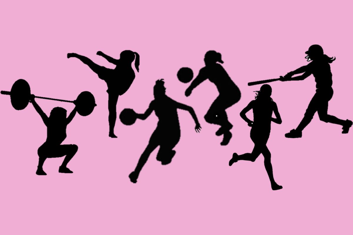 athletic clipart athletic woman