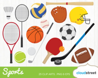 athletic clipart cute