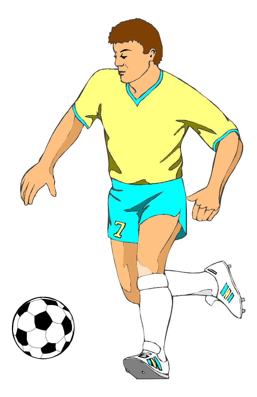 Free soccer cliparts download. Clipart football athlete