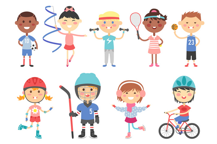 professional clipart kid hobby