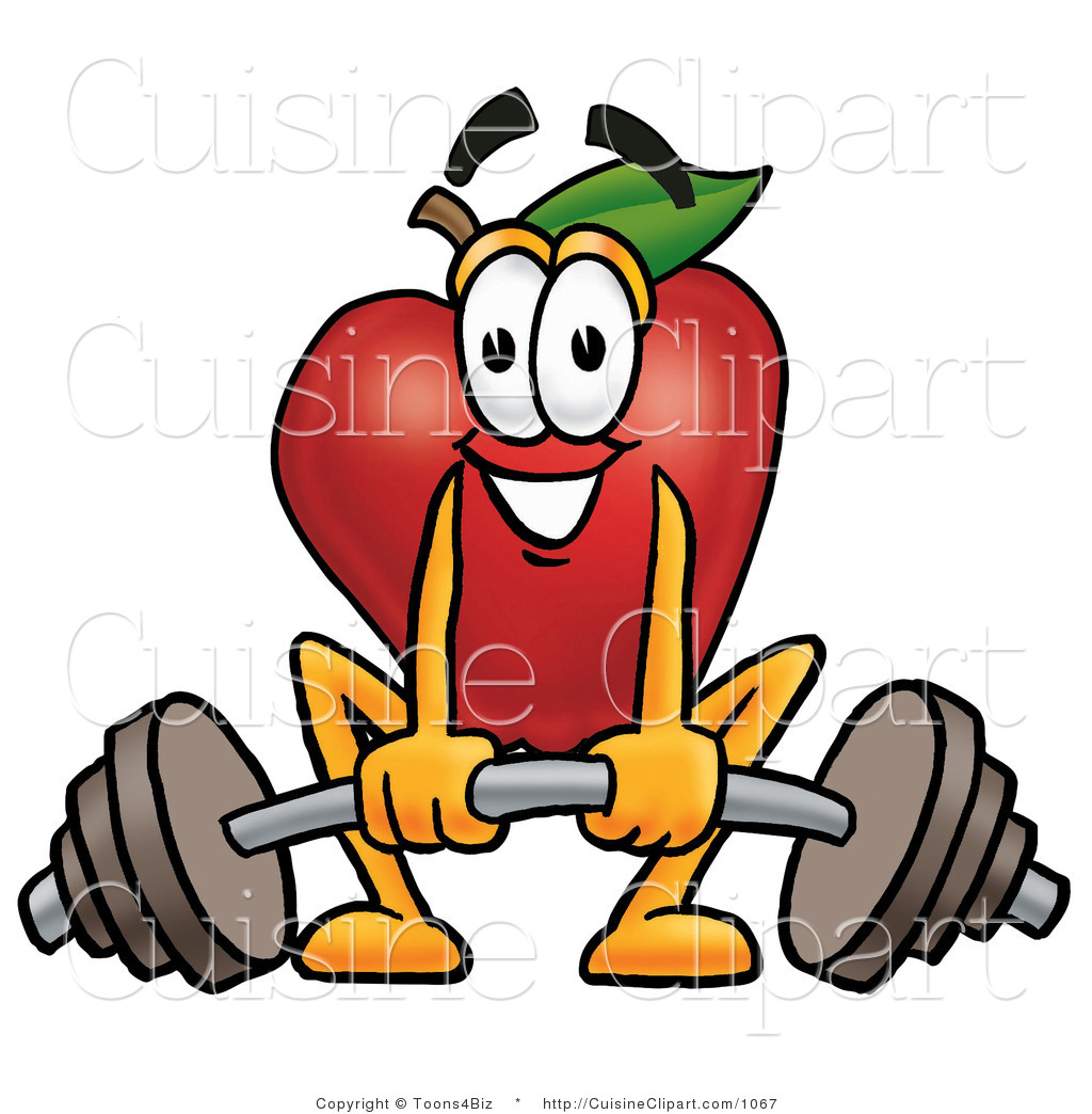 Athletic clipart nutrition. Cuisine of an red