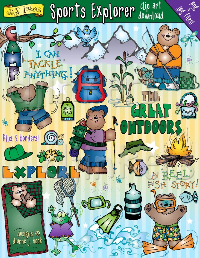 athletic clipart outdoor sport