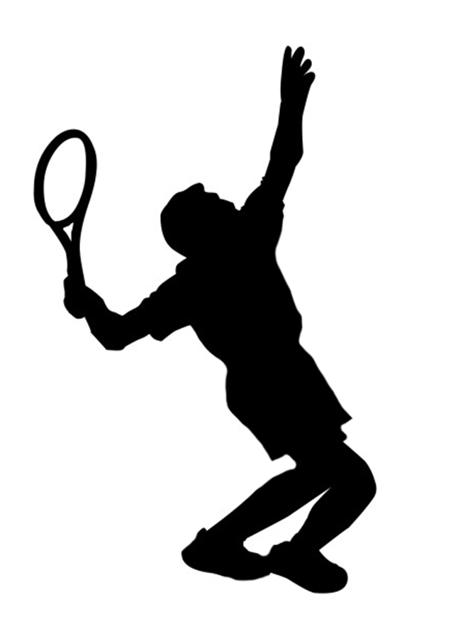 Athletic clipart silhouette. Different kinds of sports