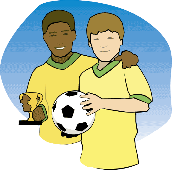 Youth sports panda images. Free clipart sport
