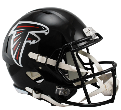 Speed replica . Atlanta falcons helmet png
