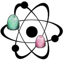 atom clipart atomic model
