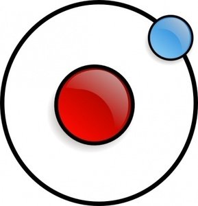 atom clipart electron
