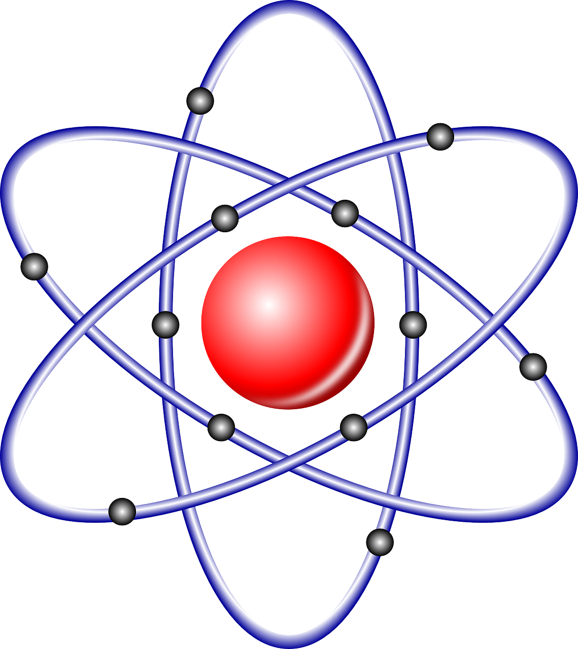 Clipart science atom. Connect to divinity metaphor