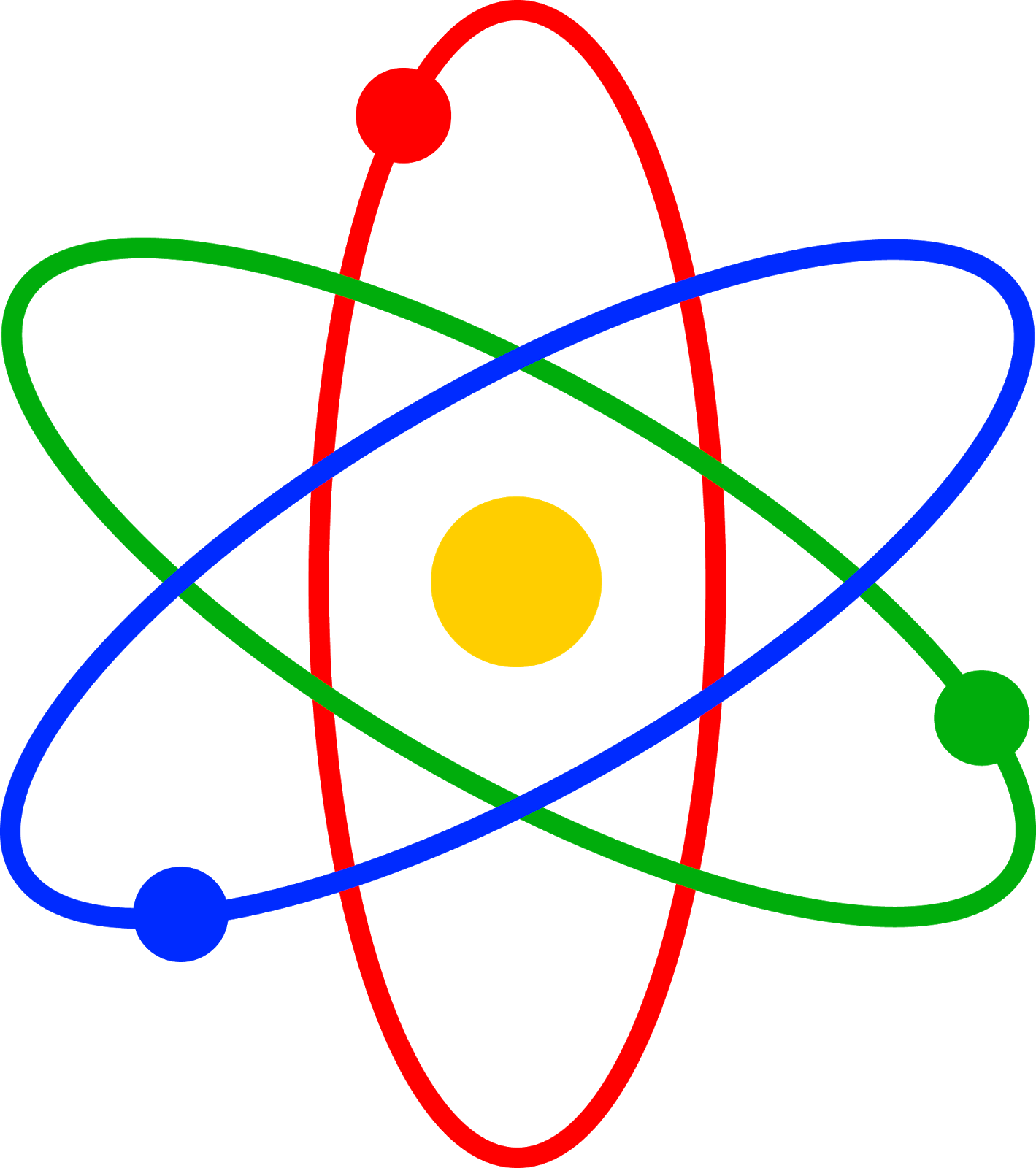 atom clipart science cartoon