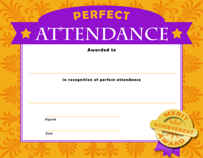 Attendance clipart attendence. Image perfect christian template
