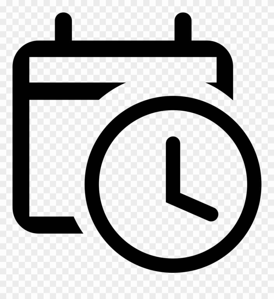 Png file icon for. Attendance clipart black and white