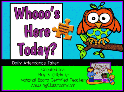 Attendance clipart instruction. Who s here today