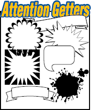 attention clipart attention getter