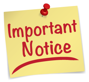 attention clipart important notice