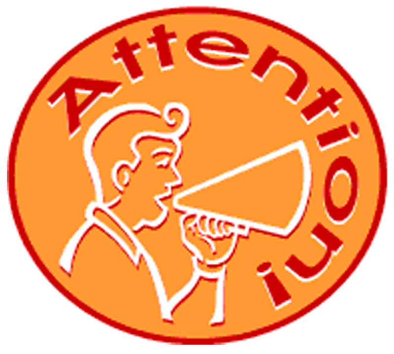 attention clipart pay