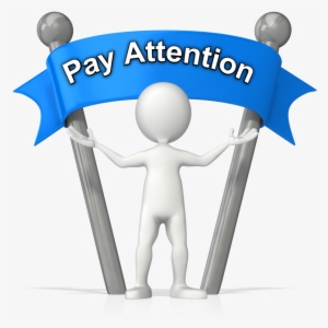 Png download transparent images. Attention clipart paying attention